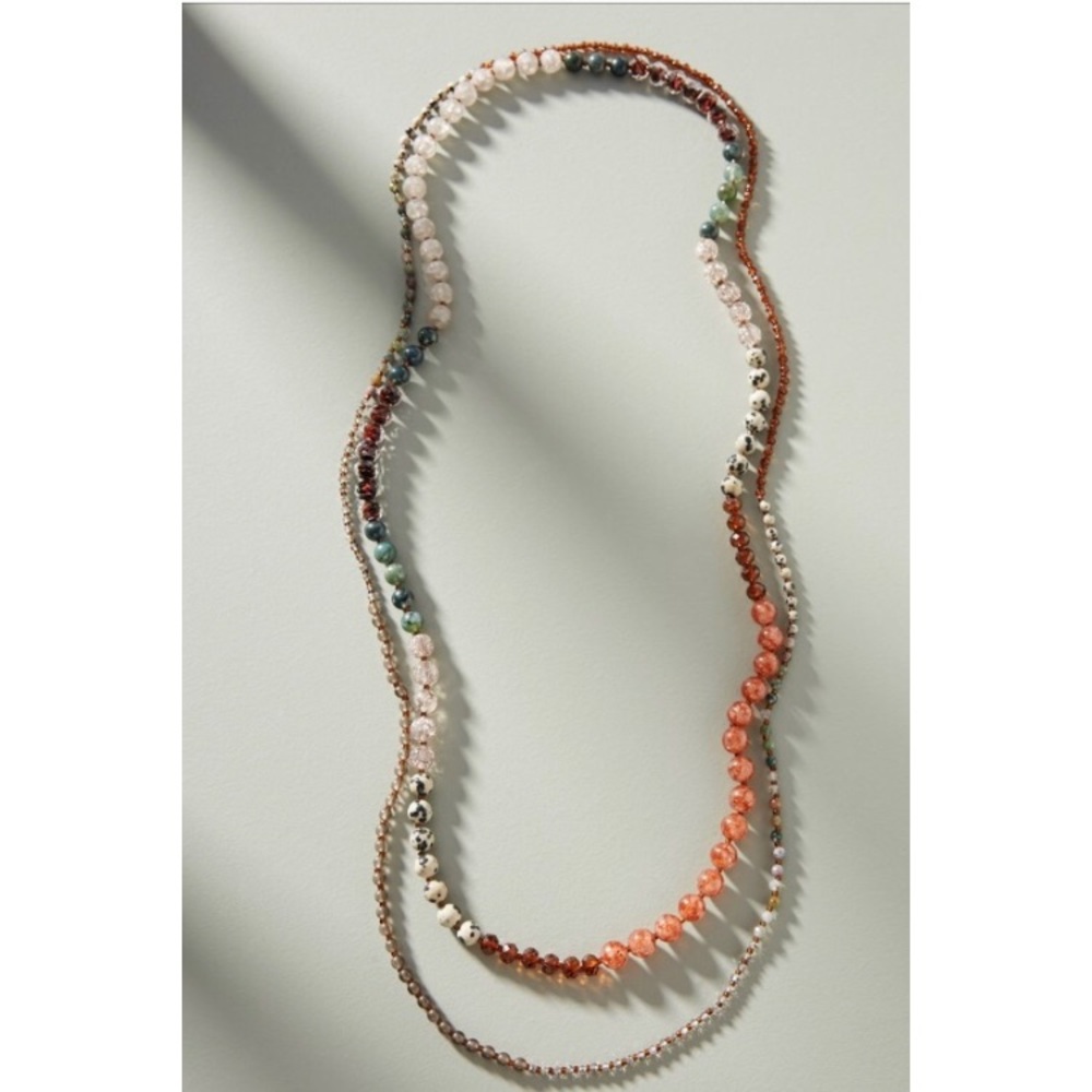NWT Anthropologie clarice layered necklace